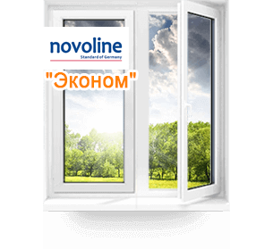Двухстворчатое окно
